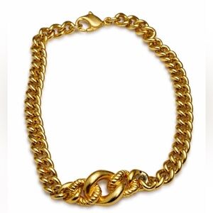 Authentic Vintage Dior Doré Gold Chain Bracelet
